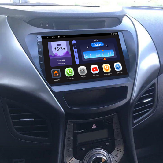 Multimídia Elantra 2011 2012 2013 V2 Octa 4G 9"