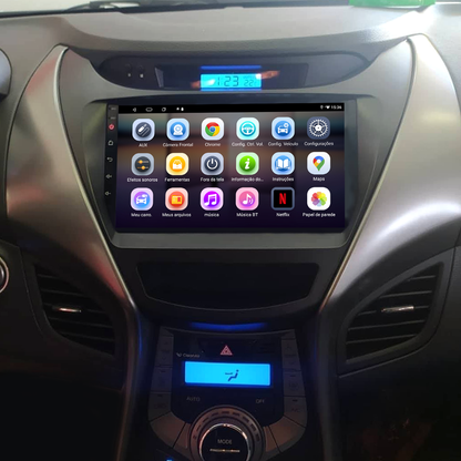Multimídia Elantra 2011 2012 2013 V2 Octa 4G 9"