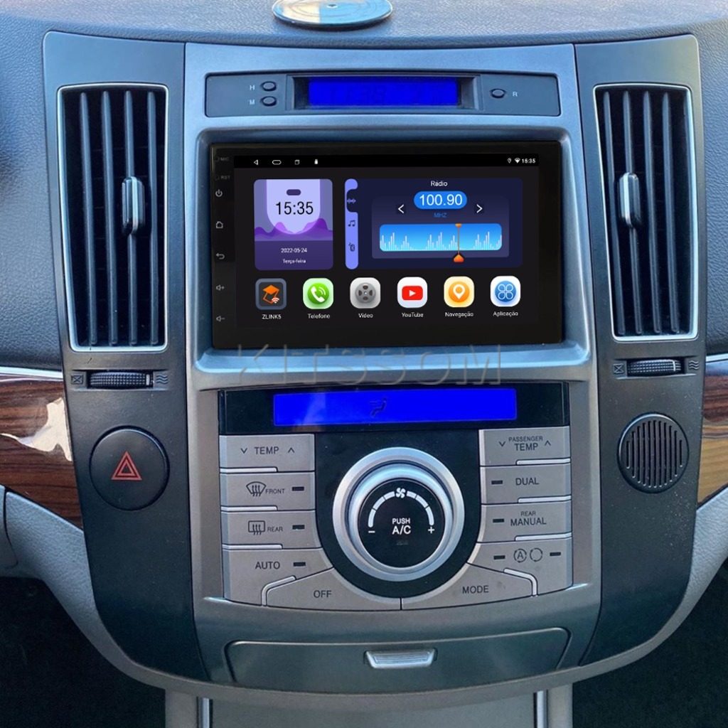 Multimídia Hyundai Vera Cruz 2009 2010 2011 2012 V2 Octa 4G 7