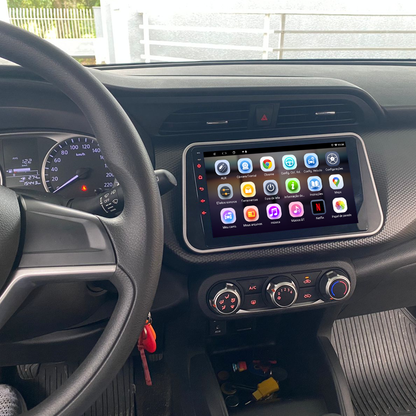 Multimídia Kicks 2018 2019 2020 2021 2022 2023 V2 Octa 4G 9" 2015 2016 2017