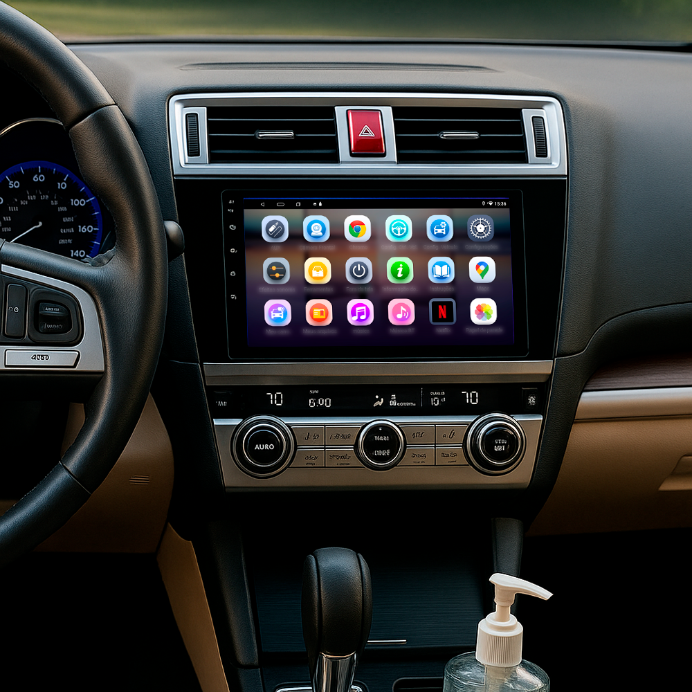 Multimidia Subaru Legacy 2014 15 16 17 18 V2 Octa 4G 9"