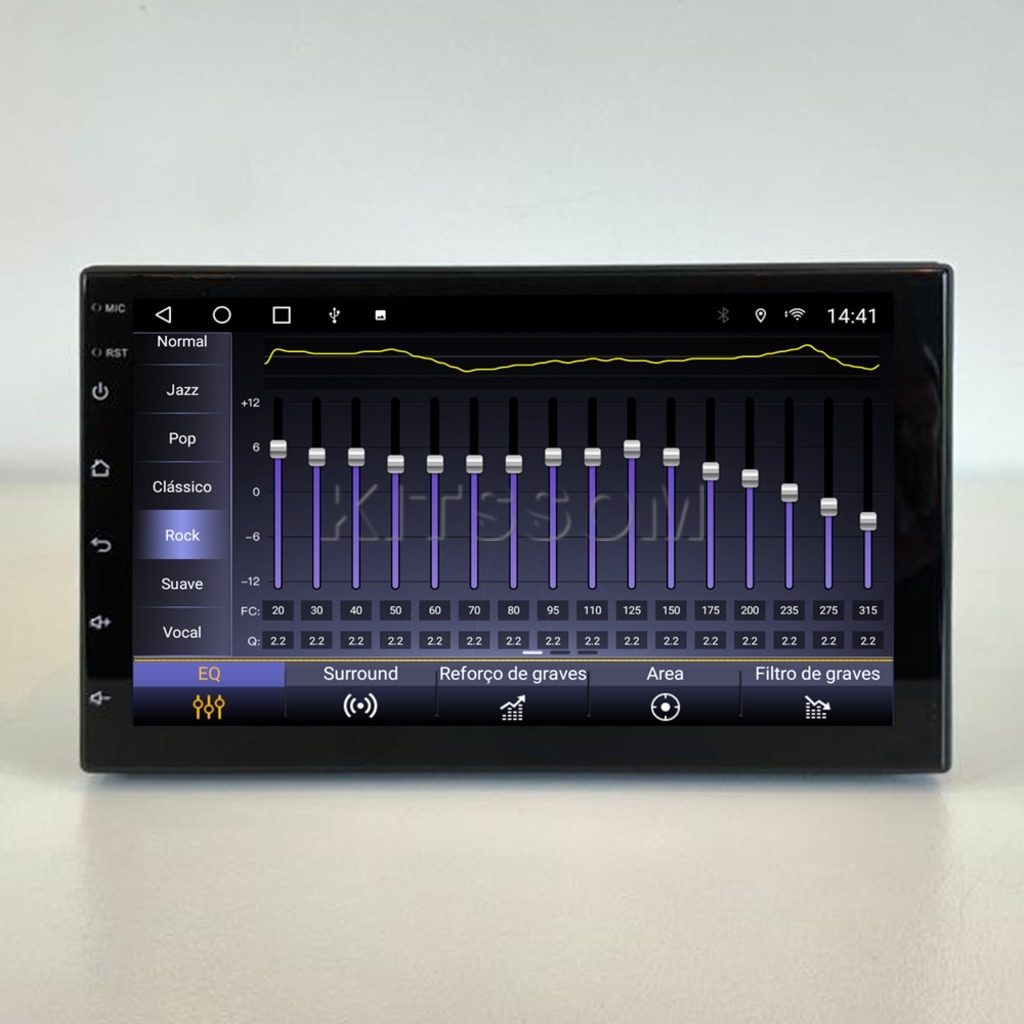 Central Multimídia Universal V2 Octa Óptica 4G Carplay 7"-V2 CAR AUDIO-Kitssom