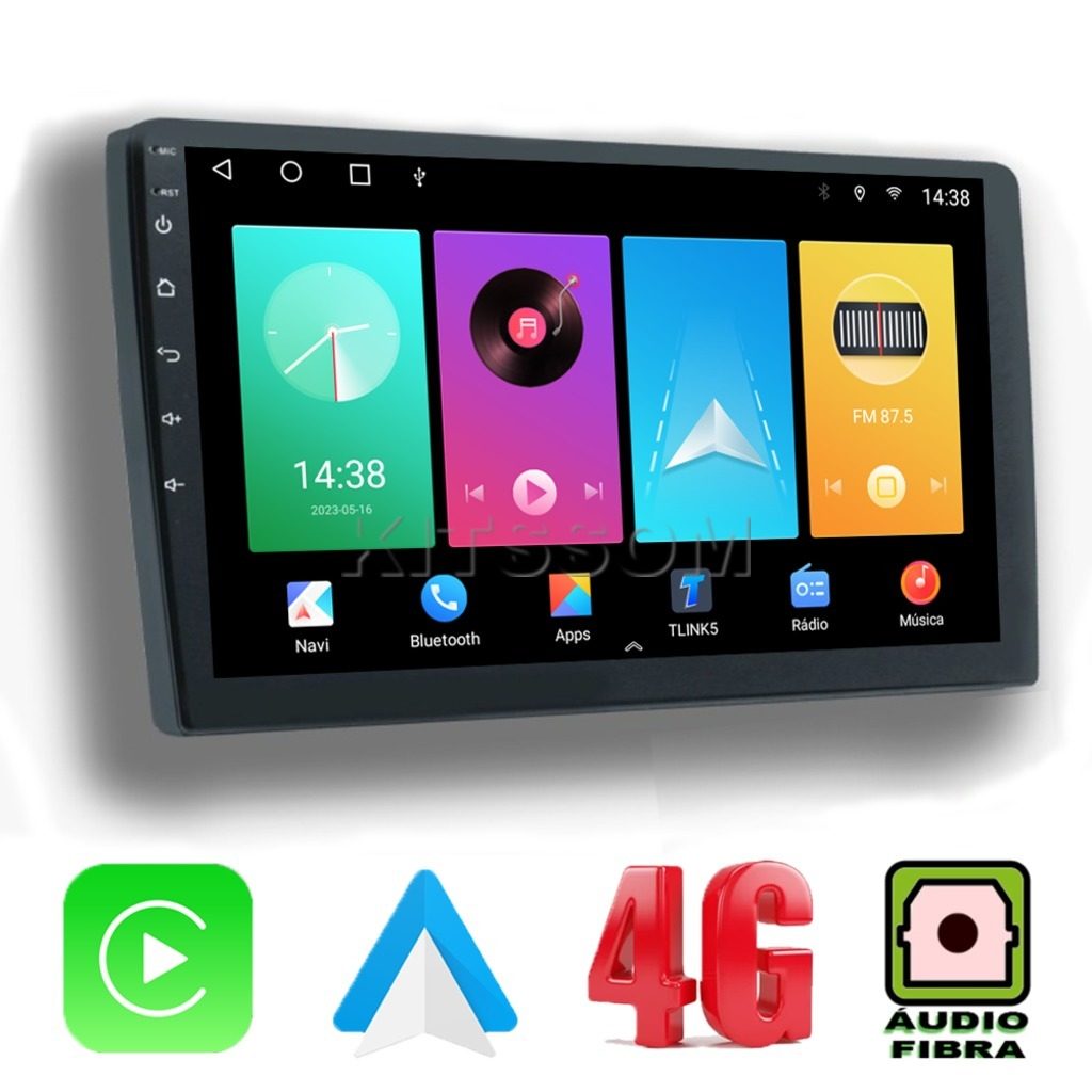 Sistema Android com processador Octa Core.