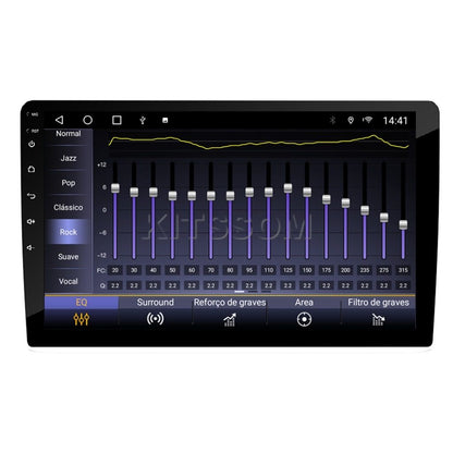 Central Multimídia Universal V2 Octa Óptica 4G Carplay 9"-V2 CAR AUDIO-Kitssom