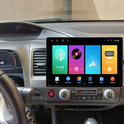 Multimídia Civic G8 2006 2007 2008 2009 2010 2011 V2 Tesla 13"