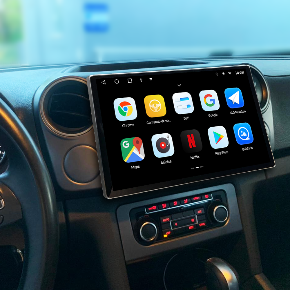 Multimídia Amarok 2010 2011 2012 2013 2014 2015 V2 Tesla 13"