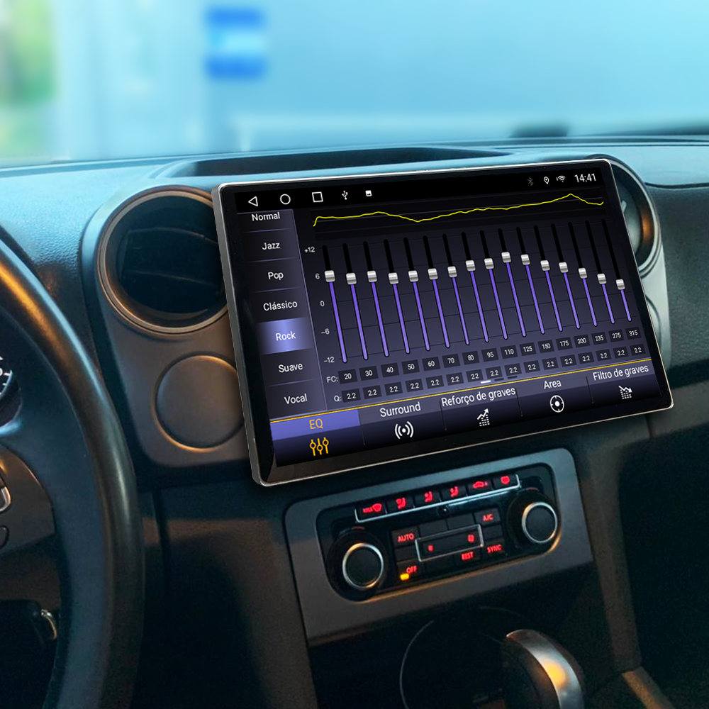 Multimídia Amarok 2010 2011 2012 2013 2014 2015 V2 Tesla 13"