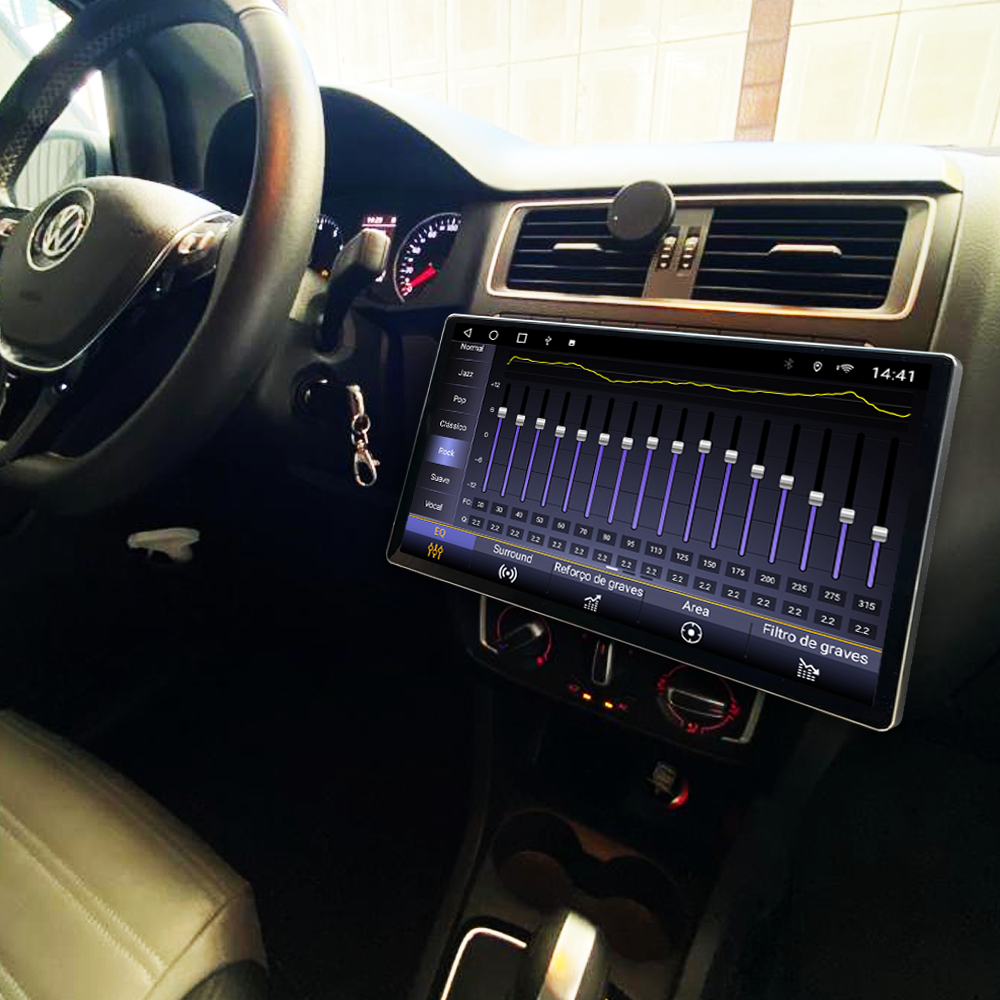 Multimídia Fox Crossfox 2014 2015 2016 2017 2018 V2 Tesla 13" 2013