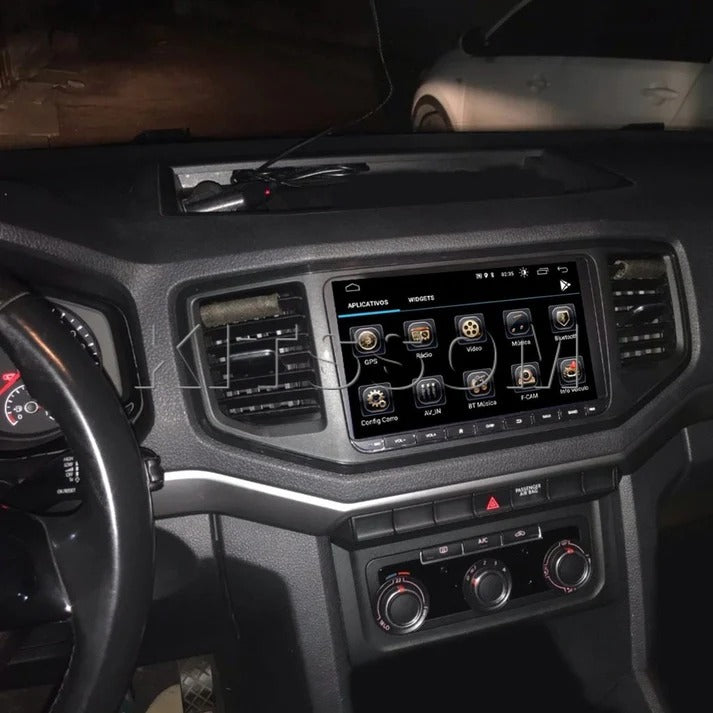 Multimídia VW Amarok V2 Power 2015 2016 2017 2018 2019 2020 2021 2022 9"