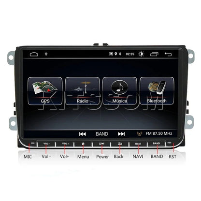 Multimídia VW Amarok V2 Power 2015 2016 2017 2018 2019 2020 2021 2022 9"