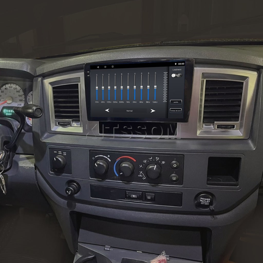 Multimídia Dodge RAM 2007 2008 2009 2010 2011 2012 V2 Carplay 9"-V2 CAR AUDIO-Kitssom