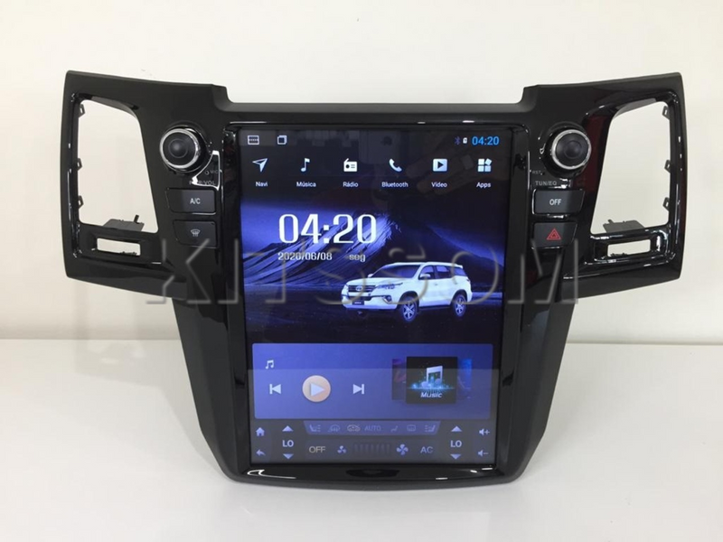 Multimídia Tesla Hilux SW4 2009 2010 2011 Android 4G
