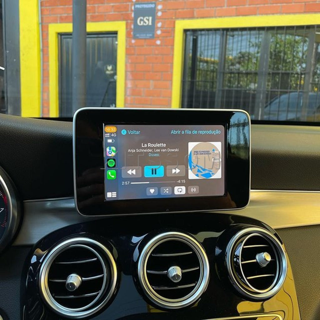 Interface Carplay V2 Mercedes GLA CLA A200 A180 A250 GLC SLK C180 C200 C250 C300 2011 2012 2013 2014 2015-V2 CAR AUDIO-Kitssom