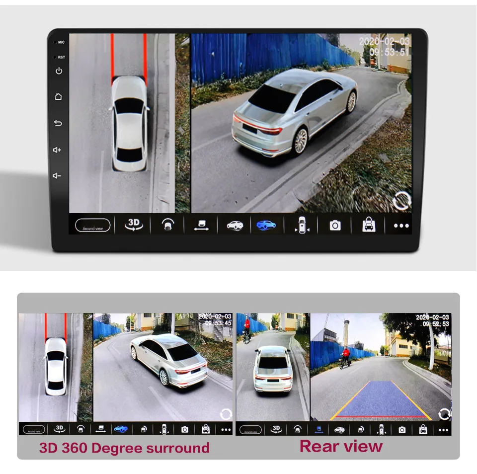 Kit de Câmeras 360° 3D – Visão Panorâmica Completa