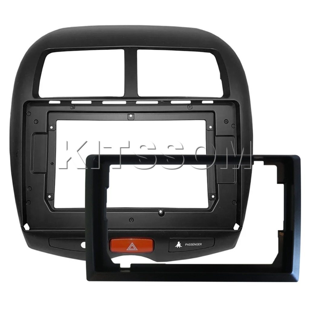 Multimídia Mitsubishi ASX 2017 2018 2019 2020 V2 Carplay 9" 2010 2011 2012 2013 2014 2015 2016-V2 CAR AUDIO-Kitssom