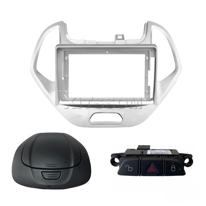 Multimídia Ford Ka 2014 2015 2016 2017 V2 Carplay com Botão 9"-V2 CAR AUDIO-Kitssom