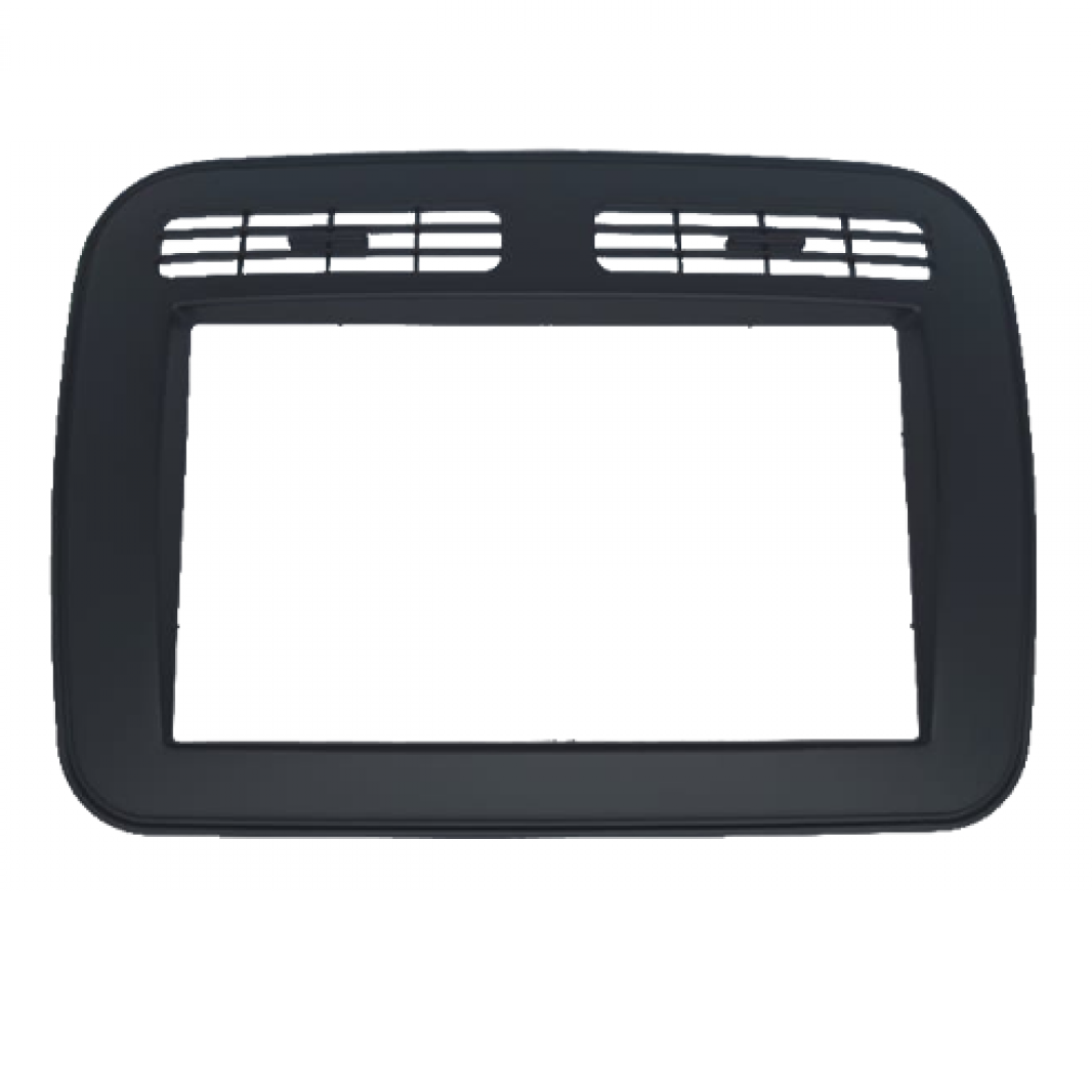 Instalação da moldura do central Octa 7" para Renault Clio