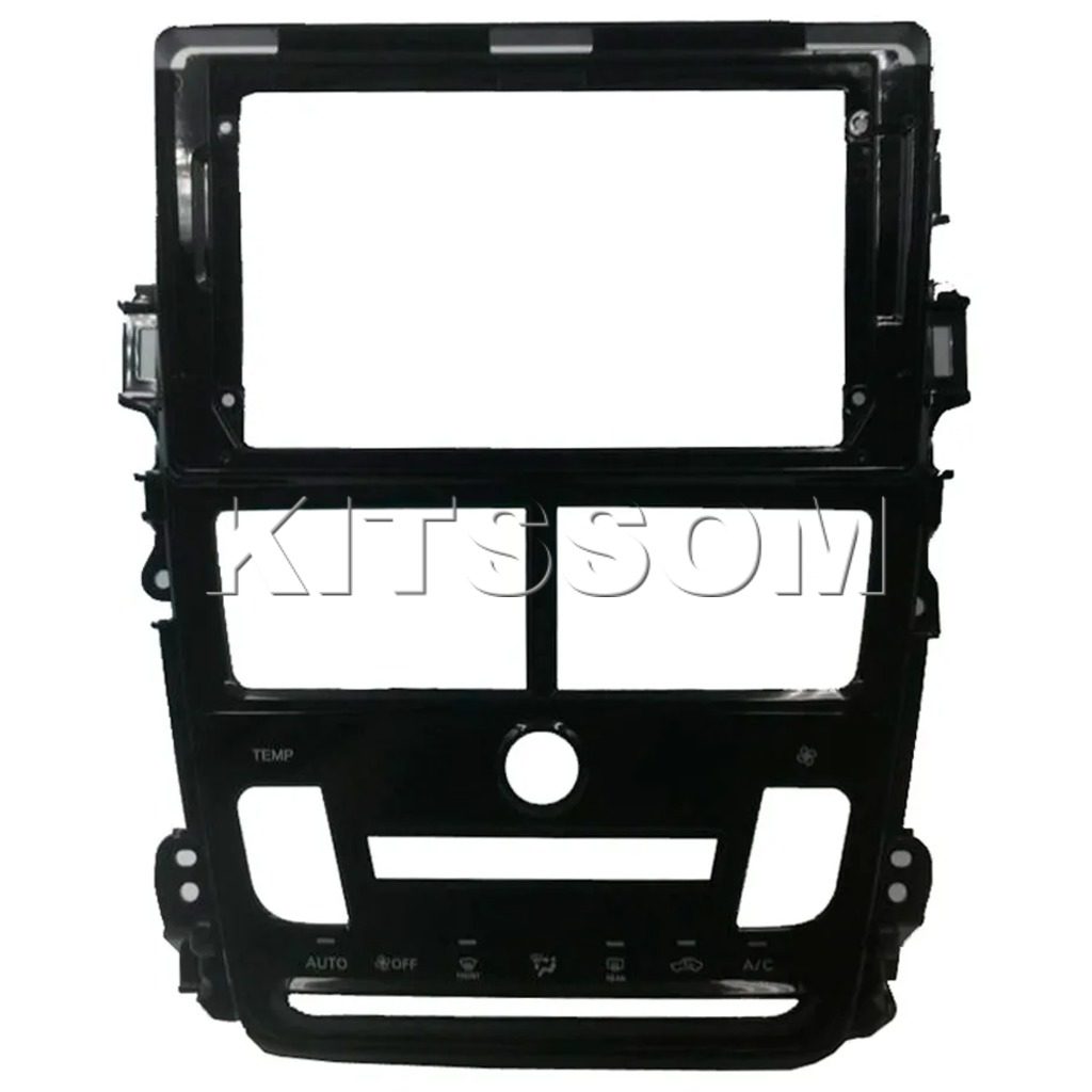 Multimídia Yaris 2018 2019 2020 2021 2022 AC DIG V2 Carplay 9" 2015 2016 2017-V2 CAR AUDIO-Kitssom