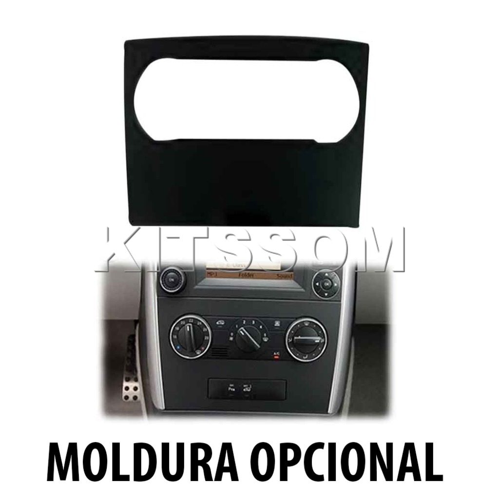 Multimídia Mercedes A180 A200 2010 2011 2012 2013 V2 Carplay 7" 2006 2007 2008 2009-V2 CAR AUDIO-Kitssom