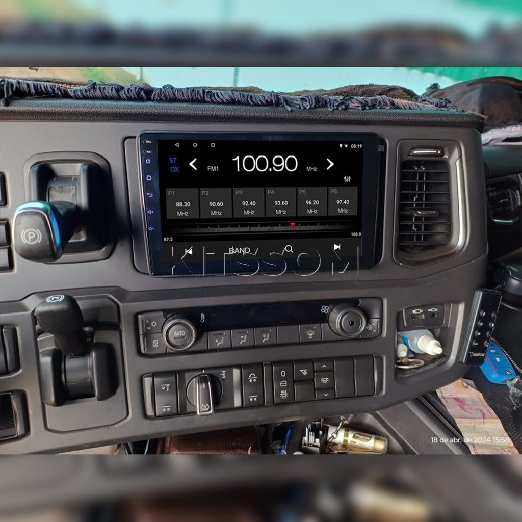 Multimídia Scania Ntg V8 V2 Carplay 9"