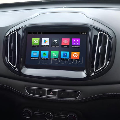 Multimídia Chery Tiggo 7 2016 2017 2018 2019 2020 2021 V2 Carplay 9"
