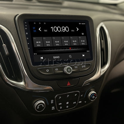 Multimídia Chevrolet Equinox 2017 2018 2019 2020 2021 2022 V2 Carplay 9"