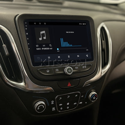 Multimídia Chevrolet Equinox 2017 2018 2019 2020 2021 2022 V2 Carplay 9"