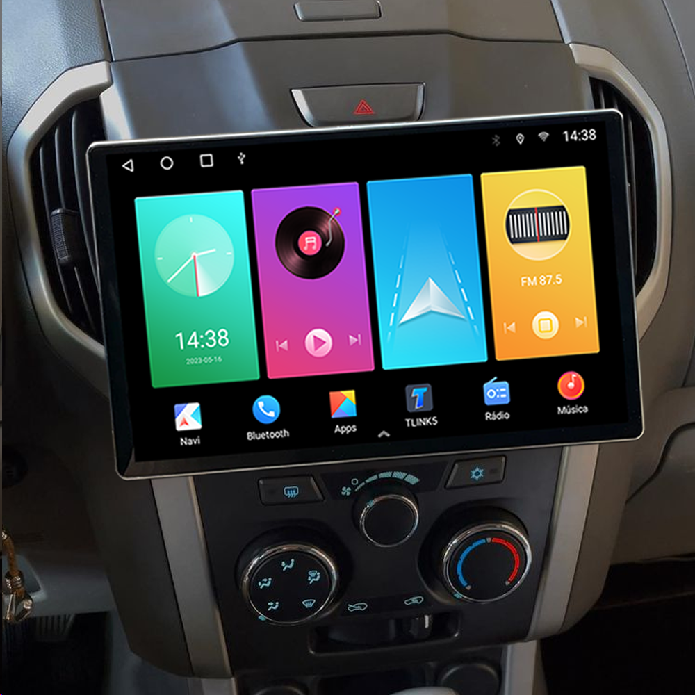 Multimídia Chevrolet S10 2012 13 14 15 16 V2 Tesla 13