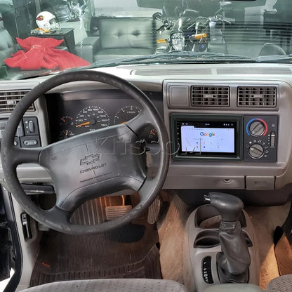 Multimídia Chevrolet S10 1995 1996 1997 1998 1999 2000 V2 Carplay 7"