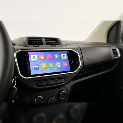 Multimídia Chevrolet Spin 2019 2020 2021 2022 2023 2024 2025 2026 V2 Light 9"