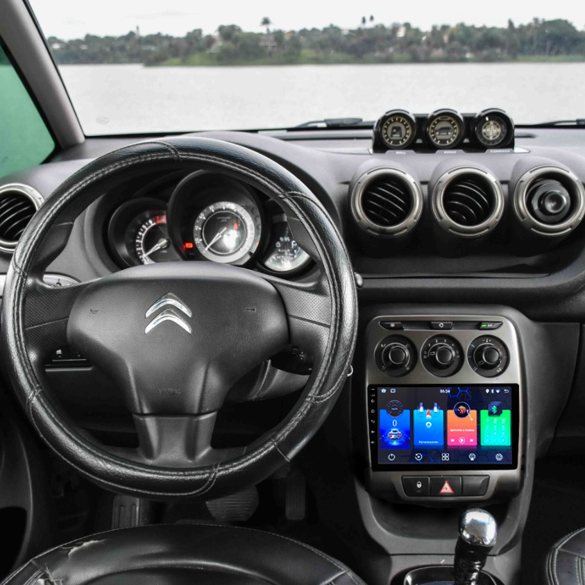 Multimídia Citröen C3 Aircross 2013 2014 2015 2016 V2 Light 9"