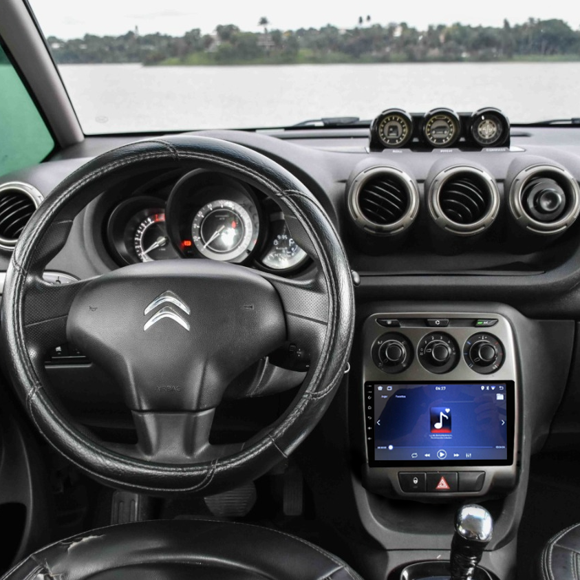 Multimídia Citröen C3 Aircross 2013 2014 2015 2016 V2 Light 9"
