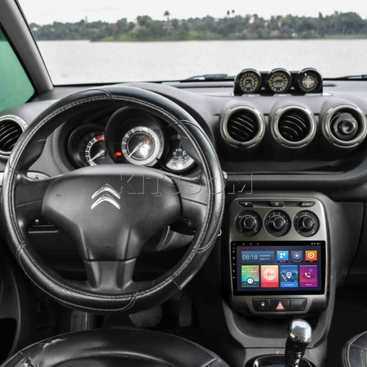 Multimídia Citröen C3 Aircross 2013 2014 2015 2016 V2 Carplay 9"-V2 CAR AUDIO-Kitssom