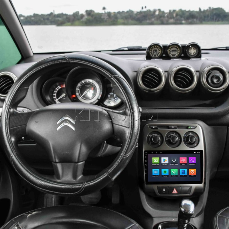 Multimídia Citröen C3 Aircross 2013 2014 2015 2016 V2 Carplay 9"