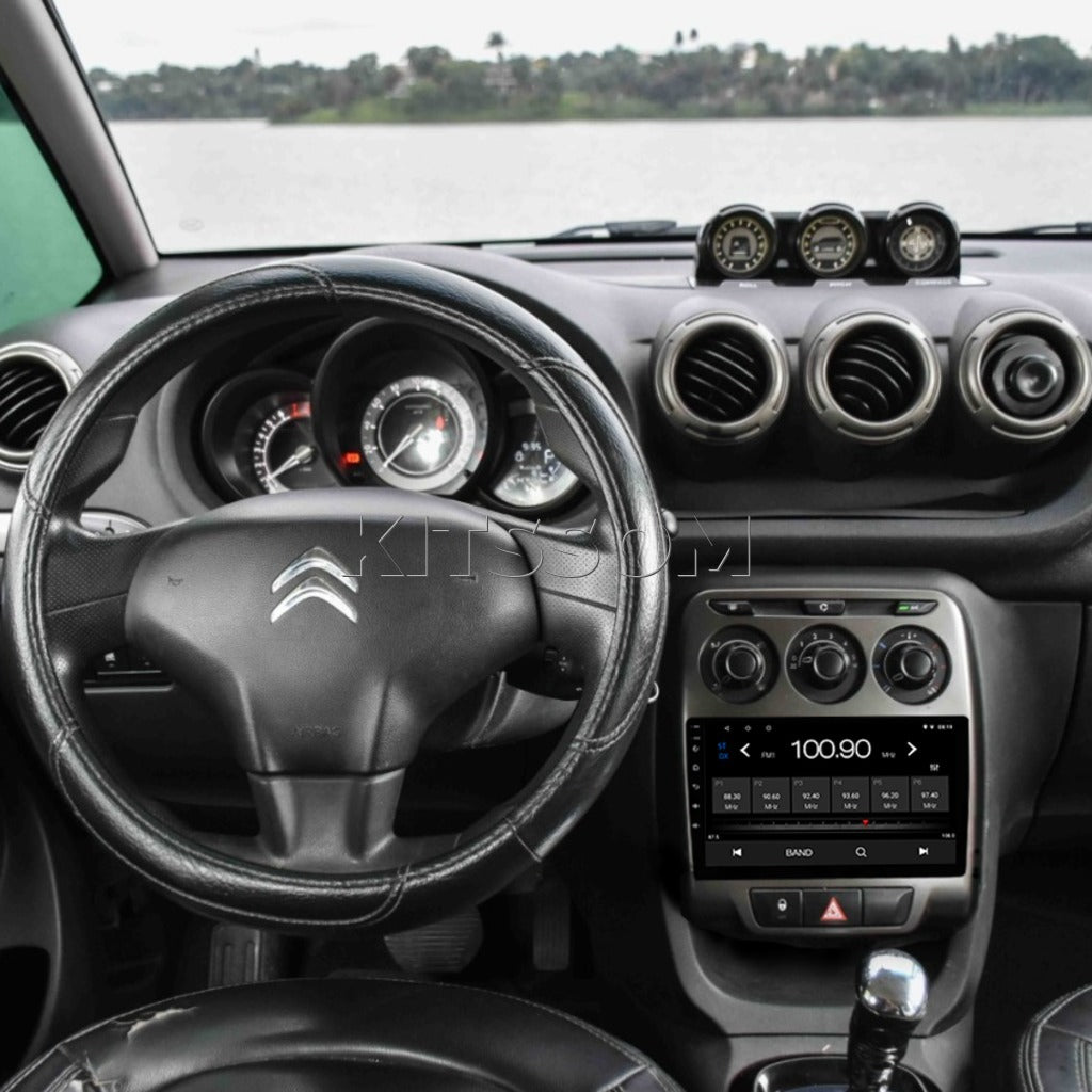 Multimídia Citröen C3 Aircross 2013 2014 2015 2016 V2 Carplay 9"-V2 CAR AUDIO-Kitssom