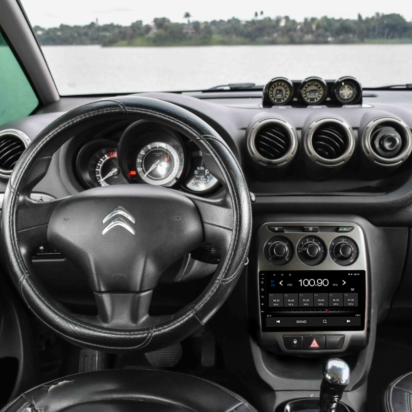 Multimídia Citröen C3 Picasso 2013 2014 2015 2016 V2 Carplay 9"-V2 CAR AUDIO-Kitssom