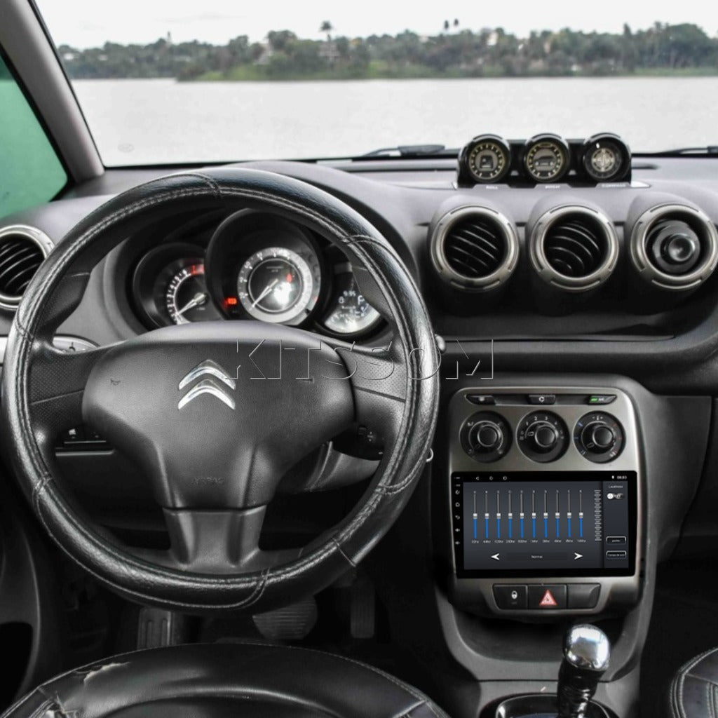 Multimídia Citröen C3 Aircross 2013 2014 2015 2016 V2 Carplay 9"-V2 CAR AUDIO-Kitssom