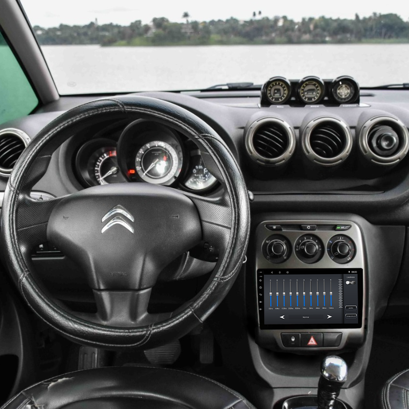 Multimídia Citröen C3 Picasso 2013 2014 2015 2016 V2 Carplay 9"-V2 CAR AUDIO-Kitssom