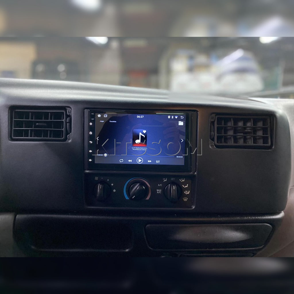 Multimídia Ford F250 1996 1997 1998 1999 2000 2001 2002 2003 2004 2005 2006 2007 2008 2009 2010 2011 V2 Carplay 7"