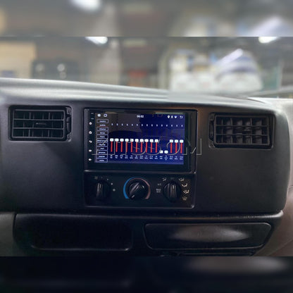 Multimídia Ford F250 1996 1997 1998 1999 2000 2001 2002 2003 2004 2005 2006 2007 2008 2009 2010 2011 V2 Carplay 7"