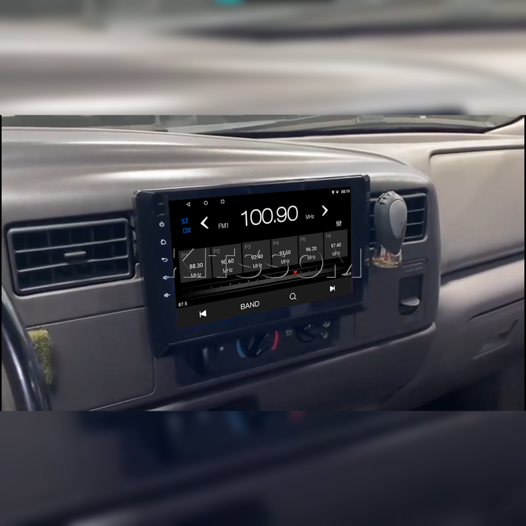 Multimídia Ford F250 1996 1997 1998 1999 2000 2001 20020 2003 2004 2005 2006 2007 2008 2009 2010 2011 V2 Carplay 9"