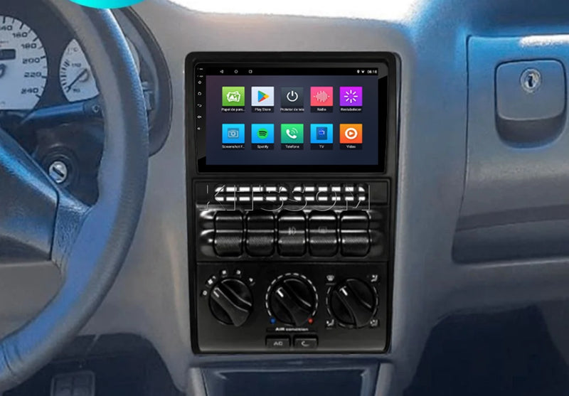 Multimídia Gol Parati Saveiro 1995 1996 1997 1998 1999 2000 V2 Carplay 7"