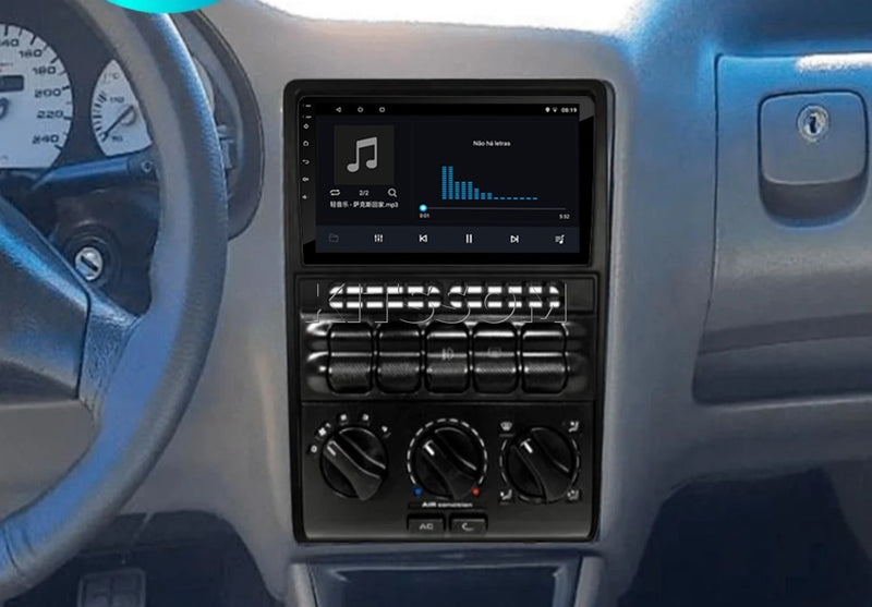 Multimídia Gol Parati Saveiro 1995 1996 1997 1998 1999 2000 V2 Carplay 7"