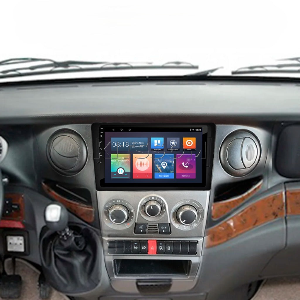 Multimídia Iveco Daily 2013 2014 2015 2016 2017 V2 Carplay 9"