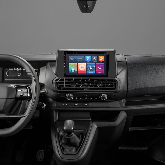 Multimídia Fiat Scudo 2024 2025 2026 V2 Carplay 9"