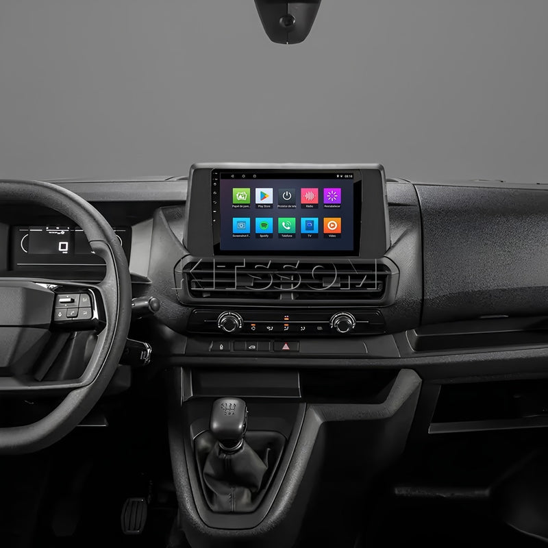 Multimídia Citröen Jumpy 2024 2025 2026 V2 Carplay 9"
