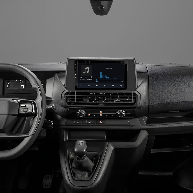 Multimídia Citröen Jumpy 2024 2025 2026 V2 Carplay 9"
