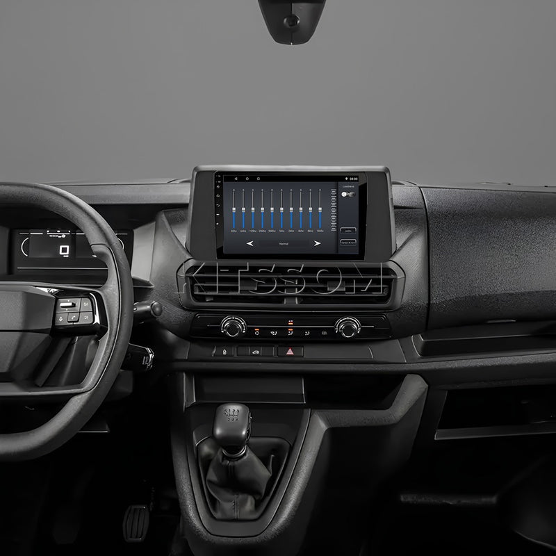 Multimídia Citröen Jumpy 2024 2025 2026 V2 Carplay 9"