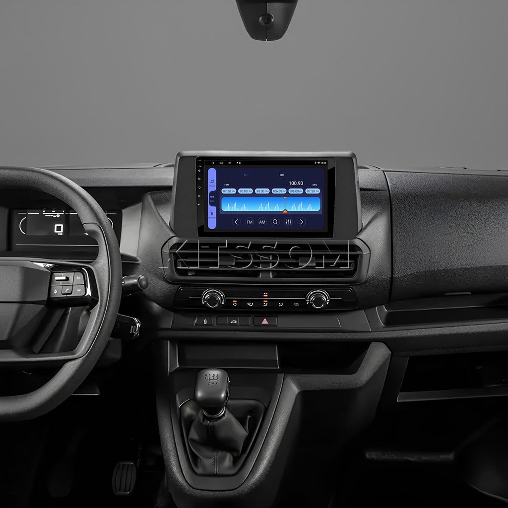 Multimídia Fiat Scudo 2024 2025 2026 V2 Octa 4G 9"