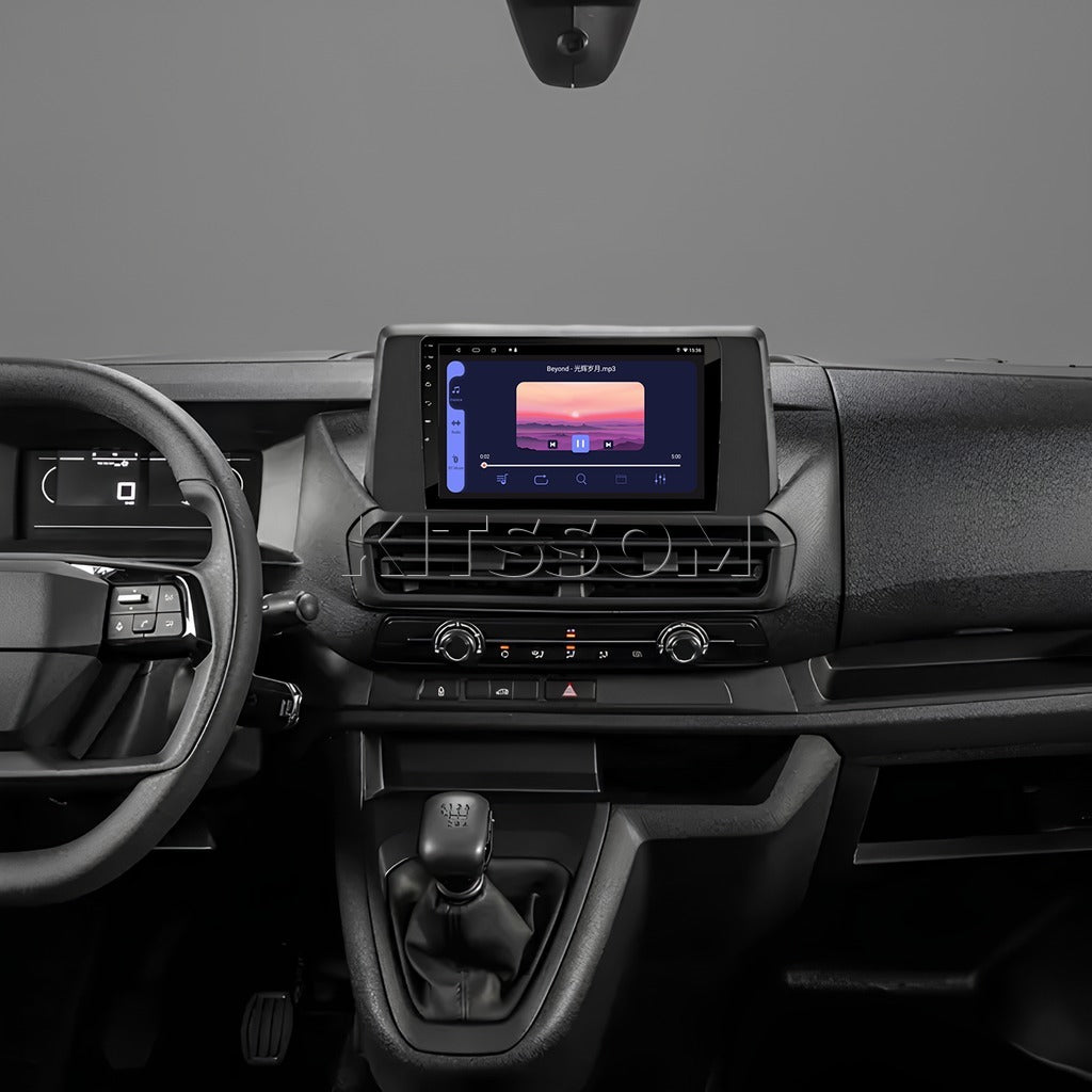 Multimídia Fiat Scudo 2024 2025 2026 V2 Octa 4G 9"